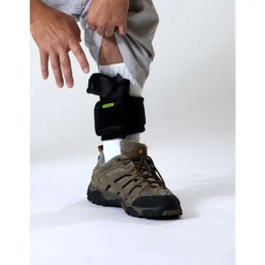 Sticky Holsters ANKLEBITER AnkleBiter Wrap System Latex Free Synthetic Rubber Black w/Green Logo