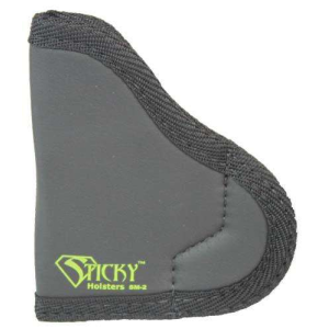 Sticky Holsters SM2 SM-2 Walther PKT 380 Latex Free Synthetic Rubber Black w/Green Logo