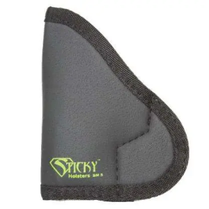 Sticky Holsters SM5 SM-5 Glock 42 Latex Free Synthetic Rubber Black w/Green Logo