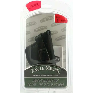 Uncle Mikes 81011 Sidekick Black Nylon Hip 3-4 Med Auto Right Hand