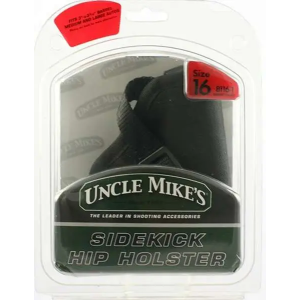Uncle Mikes 81161 Sidekick Belt 3.25-3.75 Med/Lg Auto Nylon Black