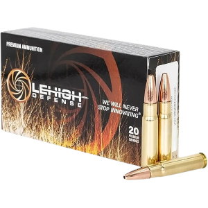 Wilson Combat LA358200CC 358Win 200gr Lehigh Defense Controlled Chaos 20 Per Box/10 Case