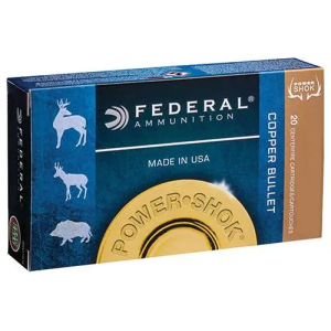Federal A300W180LFA Power-Shok 300 Win Mag 180 gr Copper Hollow Point 20 Bx/ 10 Cs