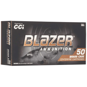 CCI 5241 Blazer Handgun 40S&W 180gr Jacketed Hollow Point 50 Per Box/10 Case