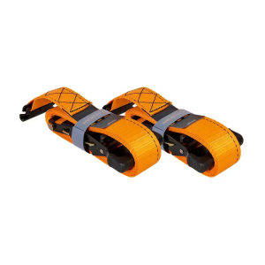 UTV WHEEL CHOCK TIE DOWN KIT ORANGE 2 PACK