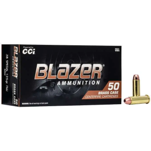 CCI 5204 Blazer Brass 38 Special 125 gr Full Metal Jacket (FMJ) 50 Bx/ 20 Cs