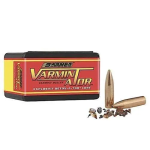Barnes Bullets 30178 Varminator   22 Caliber .224 58 GR Flat Base Hollow Point