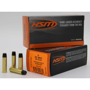 HSM SUBSONIC 357MAG HITEK 230GR HCFN 50/10