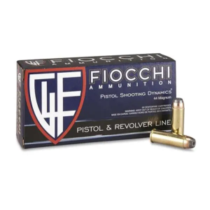 Fiocchi 44D500 Defense Dynamics 44 Mag 240 gr Semi-Jacketed Hollow Point (SJHP) 50 Bx/ 10 Cs