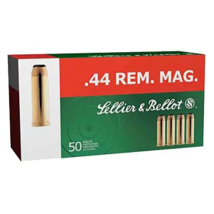 Sellier & Bellot SB44A Handgun 44 Rem Mag 240 gr Soft Point (SP) 50 Bx/ 12 Cs