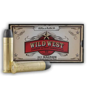 Sellier & Bellot AB357L Handgun  357 Mag 158 gr Lead Flat Nose (LFN) 50 Bx/ 20 Cs