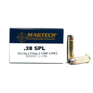 Magtech 38E Range/Training 38 Special 158 gr Semi-Jacketed Hollow Point (SJHP) 50 Bx/ 20 Cs