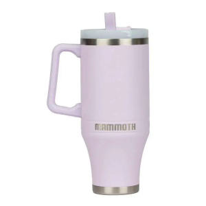 Mammoth Ascent 40 oz Tumbler with handle and straw - Lavender