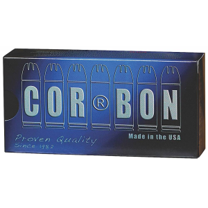 Cor-Bon Self Defense 45 ACP +P 185 gr Jacketed Hollow Point (JHP) 20 Bx/ 25 Cs
