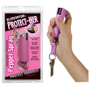 1/2 OZ. PEPPER SPRAY W/PINK HARD CASE