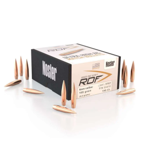 Nosler 53410 RDF 6mm .243 105 gr Hollow Point Boat Tail (HPBT) 100 Per Box