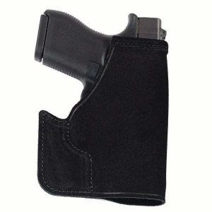 Galco PRO600B Pocket Protector Black Leather Fits Glock 42 Right Hand