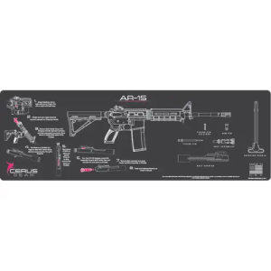 AR-15 INSTRUCTIONAL GRAY/PINK