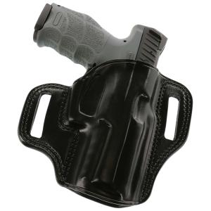 Galco CM854B Combat Master OWB Black Leather Belt Slide Fits HK VP9 Right Hand