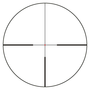 GPO SCOPE CENTURI 3-12X44 SC 30MM ILLUMINATED G4i BLACK