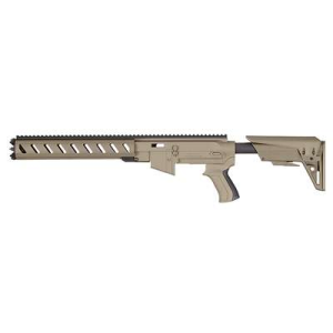 ADV. TECH. RUGER AR22 STOCK SYSTEM W/ 6 SIDED FOREND FDE