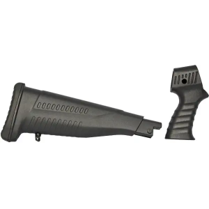 IVER JOHNSON STOCK 2-PC PISTOL GRIP BLACK PUMPS 12GA & 20GA