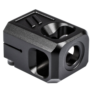 ZEV COMPPROV2B Pro V2 9mm Luger Compensator 1/2-28 tpi Black Steel