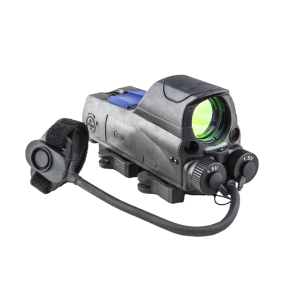 Meprolight Mepro MOR Pro, 2.2 MOA Bullseye Reticle, Green Visible & IR Laser, Red Dot Sight