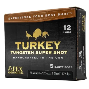 APEX 12G 3.5 2.5OZ #9 TSS TKY 5BX