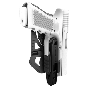 Recover Tactical G7 G7 Black Polymer OWB fits Glock 17,19 w/Rail Ambidextrous Hand