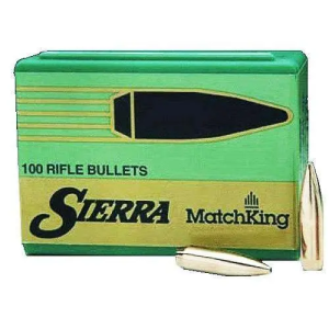 Sierra 9390T MatchKing 22 Caliber .224 80 GR Hollow Point Boat Tail (HPBT) 50 Per Box