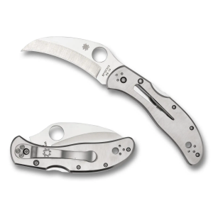 SPYDERCO HARPY CLIPIT SS 2.75 SILV