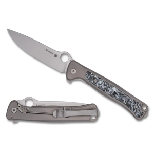 SPYDERCO SLYM PLAIN SATIN