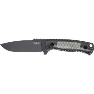 KA-BAR LES GEORGE COOL NAME 4.25 DROP POINT & SHEATH