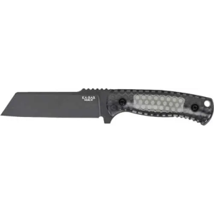 KA-BAR LES GEORGE COOL NAME 4.62 SHEEPSFOOT & SHEATH