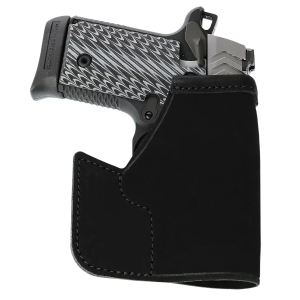 Galco PRO648B Pocket Protector Black Steerhide Fits S&W Bodyguard 2.0 Ambidextrous