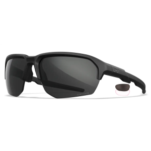 Wiley X CHJKL01 Jakl M/L Grey/Clear Lens Matte Black Frame