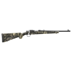 RUGER 77/44 44 MAG BOLT RIFLE, 16.6 BLUED T.B. BBL, KRYPTEK NOX CAMO, 4RD