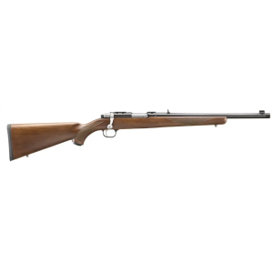RUGER 77/44 44 MAG BOLT RIFLE, 16.6 BLUED T.B. BBL, WALNUT, 4RD