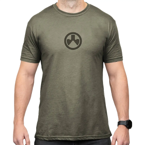 Magpul MAG1115-317-L Icon OD Green Large Short Sleeve