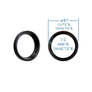 Yankee Hill Machine Crush washer, 1/2x28 thread