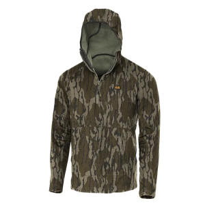 DV8 QUEST MIDWEIGHT QUARTER ZIP HOODIE MOSSY OAK BOTTOMLAND 2XL
