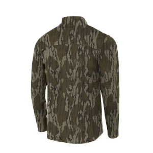 DV8 QUEST MIDWEIGHT QUARTER ZIP MOSSY OAK BOTTOMLAND LARGE