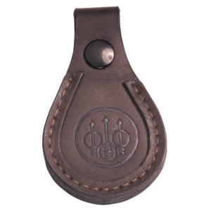 Beretta Barrel Rest Toe Pad Leather Brown 4 x 2.5