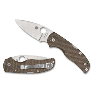 Native 5 Brown Canvas Micarta