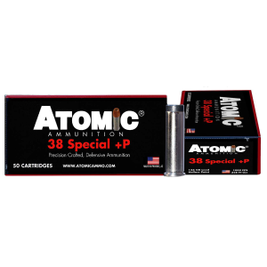 Atomic 419 Pistol 38 Spl + P Subsonic 148 gr Lead Hollow Point (LHP) 50 Bx/ 10 Cs