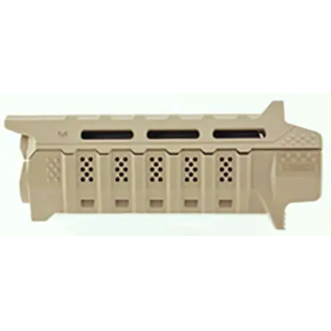 Strike VIPERHGCFD Viper Carbine Length Handguard AR-Platform Flat Dark Earth, Black Inserts Polymer