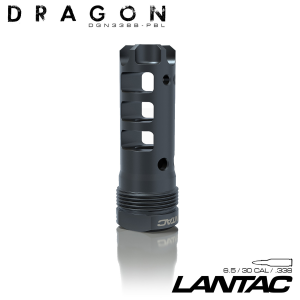 LanTac Dragon AR Muzzle Brake, 300 Blackout, 2.3", 5/8-24 - DGN300BWM