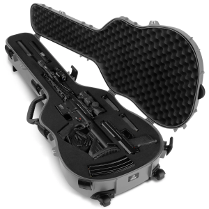 Savior Equipment Guitar Hard Case w/ 3-piece Foam, 45 Long Gray