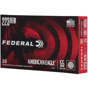 FEDERAL ITEM NUMBER AE223 AMER EAGLE 223 55GR FMJ 500RDS